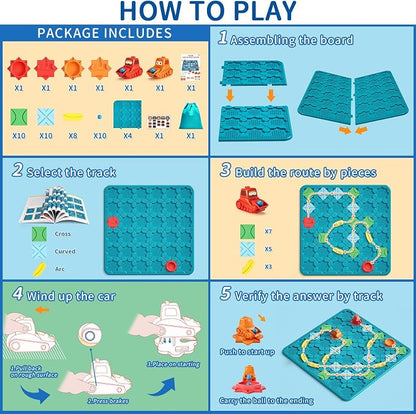 Kids Board Games Learning Toys, STEM Educational Logic Kits - Image 2