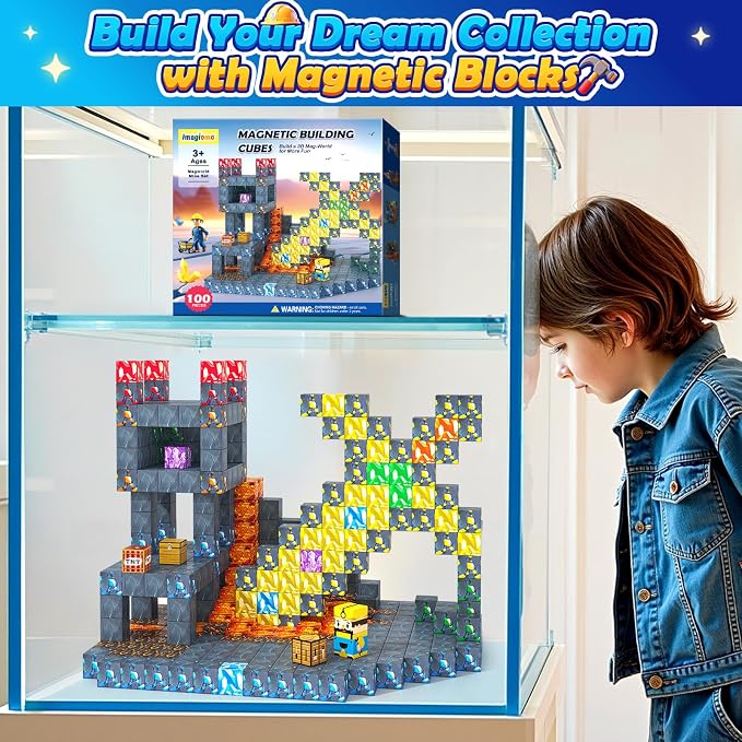100PCS Magnetic Blocks - Image 4