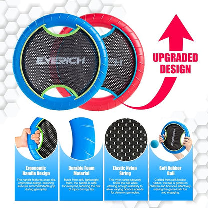 EVERICH TOY Trampoline Paddle Ball Set - Image 3
