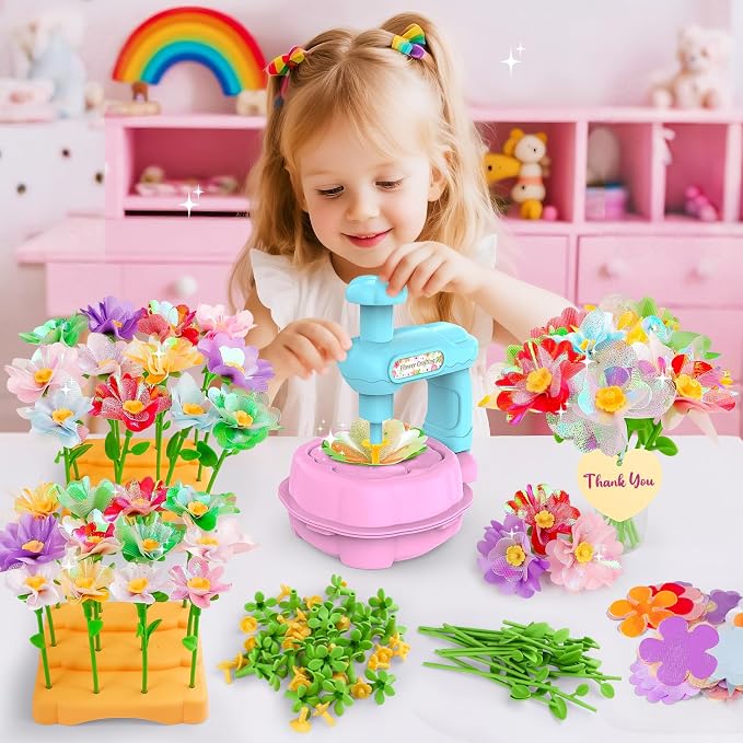 Wwzzey Fabric Flower Bouquets Toys - Image 4