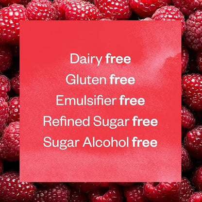 Floura Raspberry Rose Fruit-Forward Fiber Bars– High Fiber, Gluten & Dairy Free - Image 4