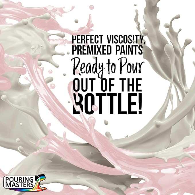 Pouring Masters Cotton Candy Pink Ready to Pour Acrylic Pouring Paint - Image 2