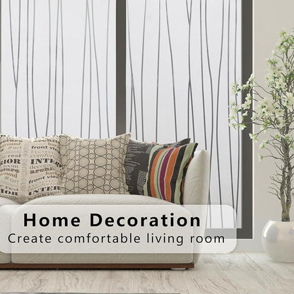 Finnez Window Privacy Film Decorative Frosted Window Cling Privacy Film - Image 3