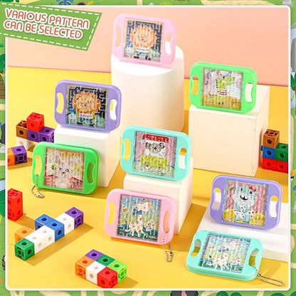 Maze Puzzle Keychain Cubes Bulk Christmas Maze Game Puzzles Keychain Cubes - Image 6