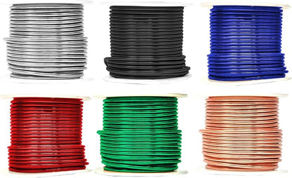 Mandala Crafts 12 Gauge Anodized Aluminum Craft Wire by MandalaCrafts