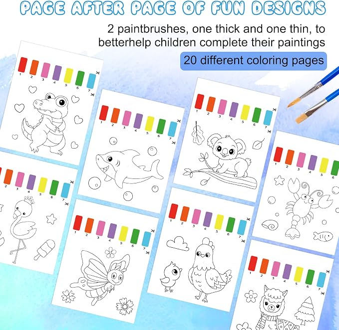 Paint with Water Coloring Books - Image 4