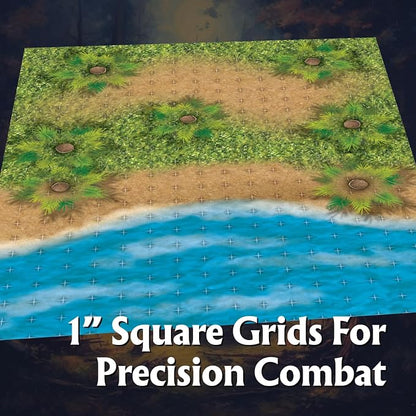 Arcknight The Uncharted Isles Roleplaying Battlemaps; 16 Modular RPG Maps in 8 - Image 4