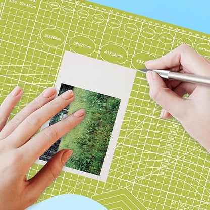 A5 Cutting Mat, Self Healing Sewing Mat, Craft Mat Double Sided 3-Ply Craft - Image 7
