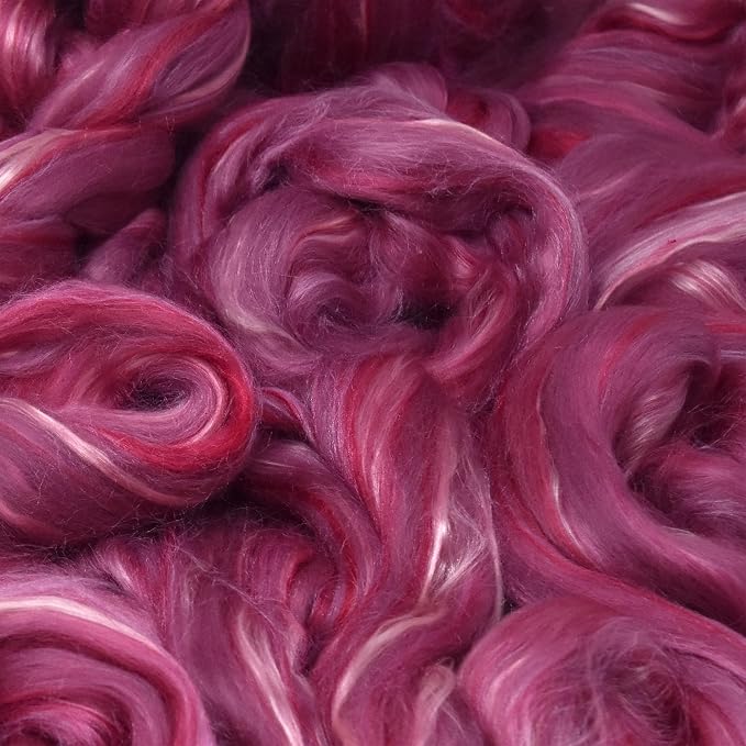 Merino Silk Luxe Tonal Designer Blend. Superfine Merino, Mulberry Silk - Image 4