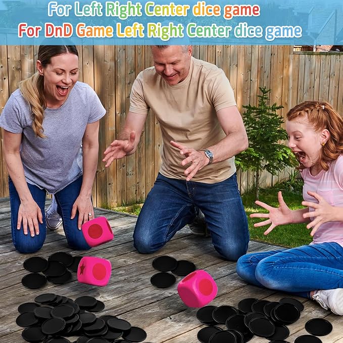 Coopay 600 Pieces Plastic Poker Chips Learning Counters Disks Bingo Chip - Image 5
