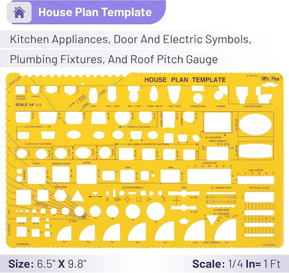 Mr. Pen- House Plan, Interior Design and Furniture Templates, Drafting Tools - Image 3