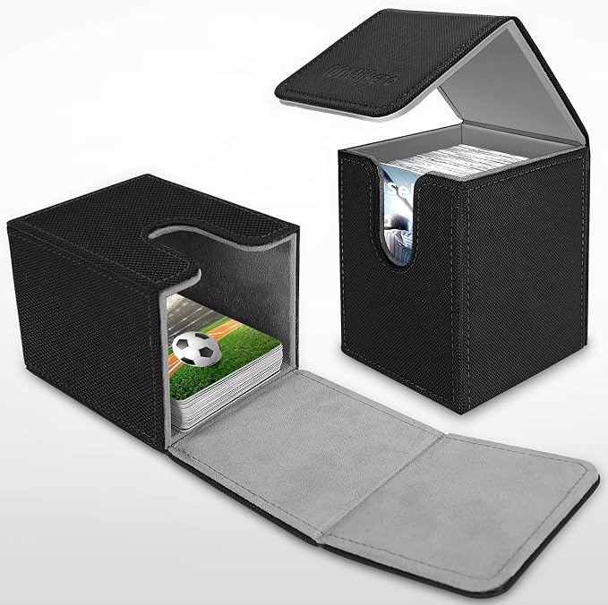 Mlikero 2 Pack Card Deck Box, Commander Deck Box Holds 200+ Single Sleeved Cards - Image 6