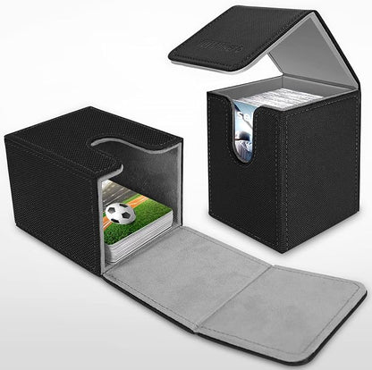 Mlikero 2 Pack Card Deck Box, Commander Deck Box Holds 200+ Single Sleeved Cards - Image 6