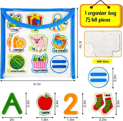 Felt Learning Letters and Numbers - Image 2