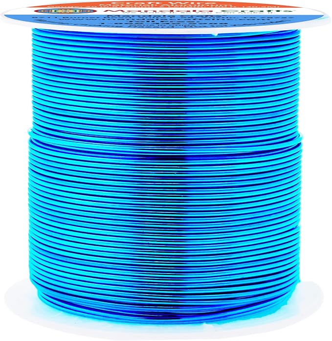 Mandala Crafts 20 Gauge Anodized Aluminum Craft Wire by MandalaCrafts