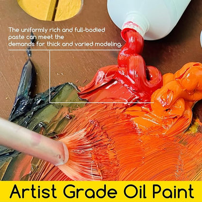 MEEDEN Artist Grade Oil Paint: Burnt Sienna - 60ml/2oz Tube - Professional Art - Image 5