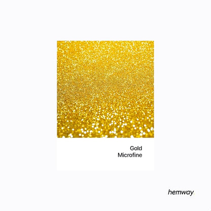 Hemway Polyurethane & Epoxy Resin Glitter 100g / 3.5oz Metallic Crystal Flake - Image 2