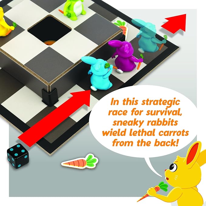 MindWare Stabbits: Strategic Bunny Battle Game – Beware of Backstabbing Rabbits - Image 4