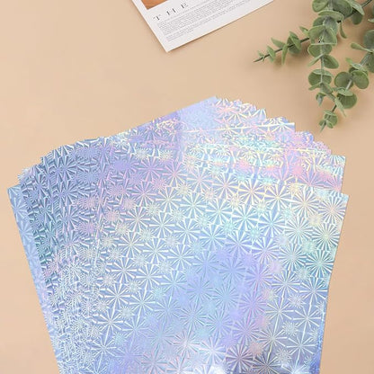 Briartw 20x29cm Hot Foil Paper 50 Sheets Pack Toner Reactive Foil Hot Stamping by Briartw
