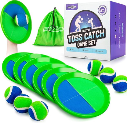 PlayZap Toss and Catch Ball Set Upgraded by Playzap