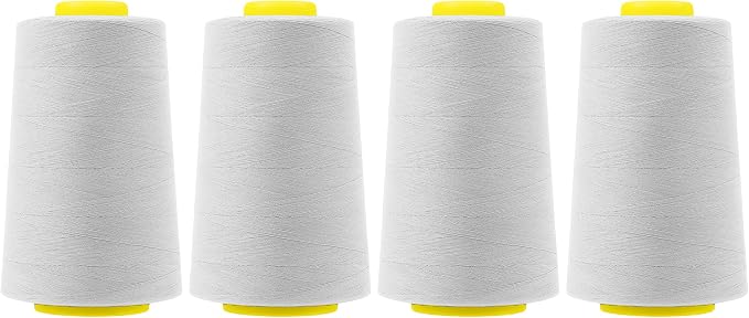 Mandala Crafts 4 Pack of Serger Threads Cones Spools by MandalaCrafts