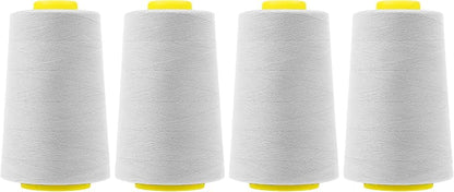 Mandala Crafts 4 Pack of Serger Threads Cones Spools by MandalaCrafts