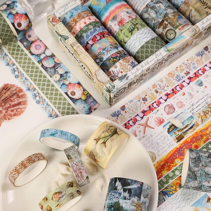 Vintage Washi Tape Set - Image 3