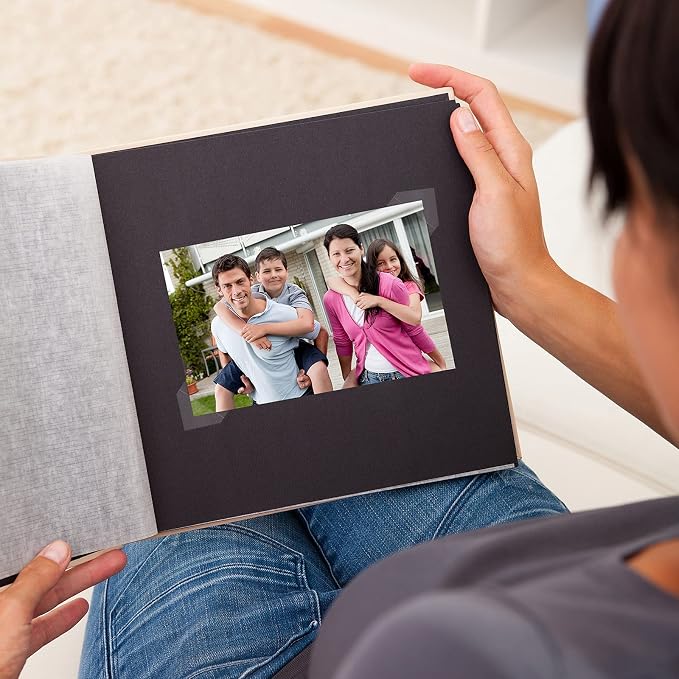 Aneco 2 Pack Transparent Photo Corners Clear Picture Mounting Corner Stickers - Image 7