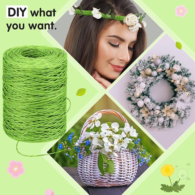 Syhood Floral Vine Bind Wire Rustic Wrapping Wire - Image 5