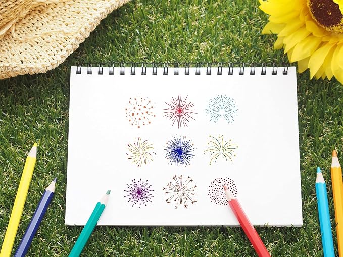 Christmas Firework Star Clear Stamps - Image 4