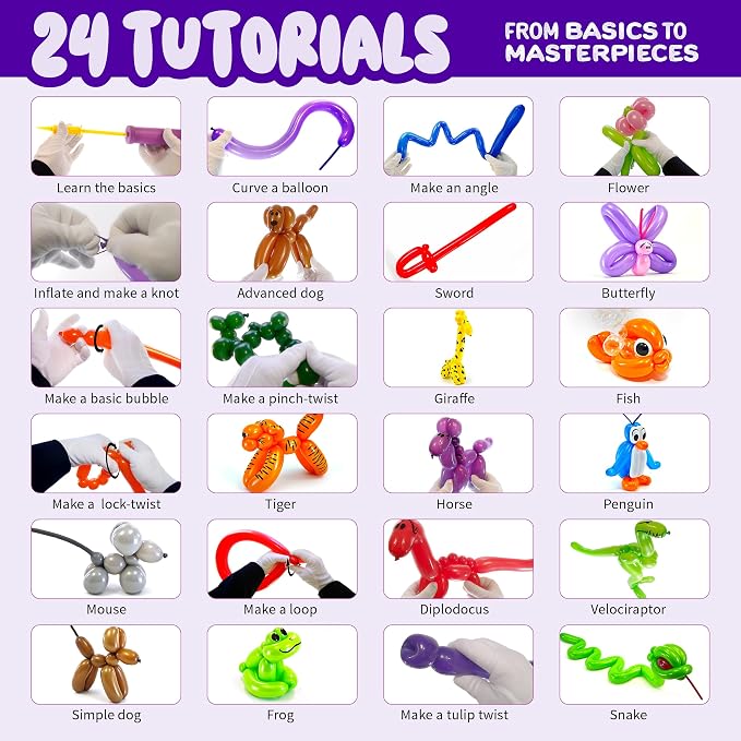 Balloon Animal Twisting Kit - Image 5