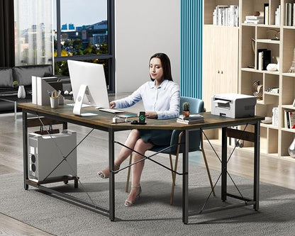 Coleshome 66" L Shaped Gaming Desk - Image 6