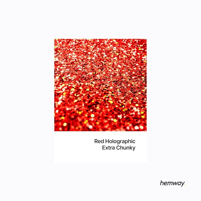 Hemway Polyurethane & Epoxy Resin Glitter 100g / 3.5oz Metallic Crystal Flake - Image 2