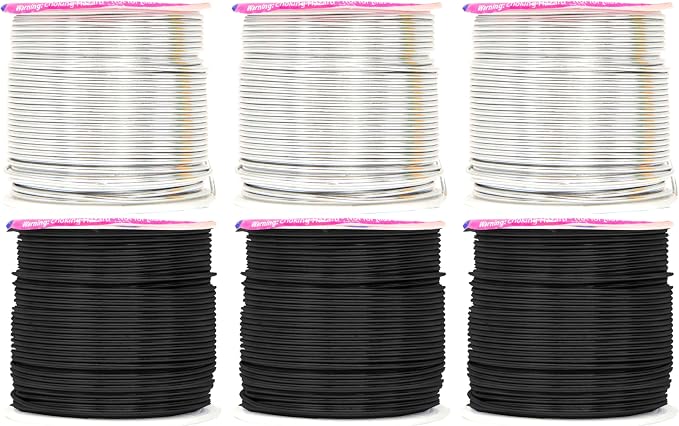 Mandala Crafts 16 Gauge Anodized Aluminum Craft Wire by MandalaCrafts
