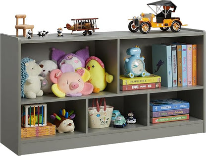 Kids Toy Storage Organizer, 5-Section Storage Cabinet by Onirw