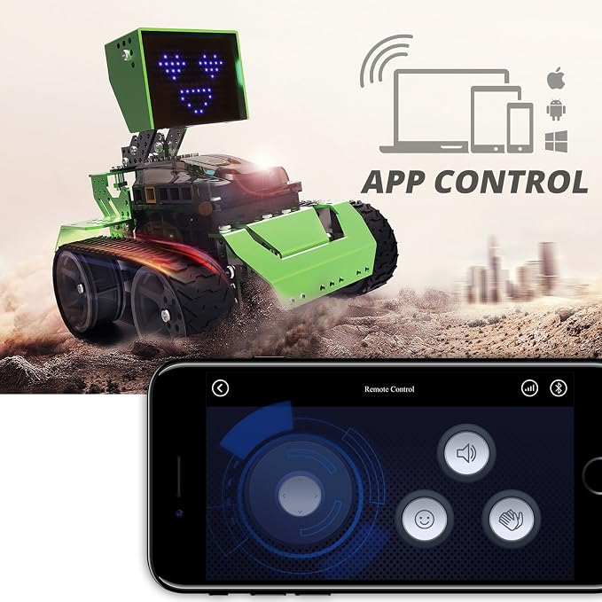 Robobloq Qoopers 6 in 1 Programming Robot Building Kit - Image 8