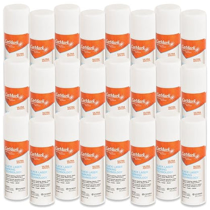 Cermark Ultra Aerosol Spray for Black Laser Marking. Great for Stainless by JohnsonPlasticsPlus