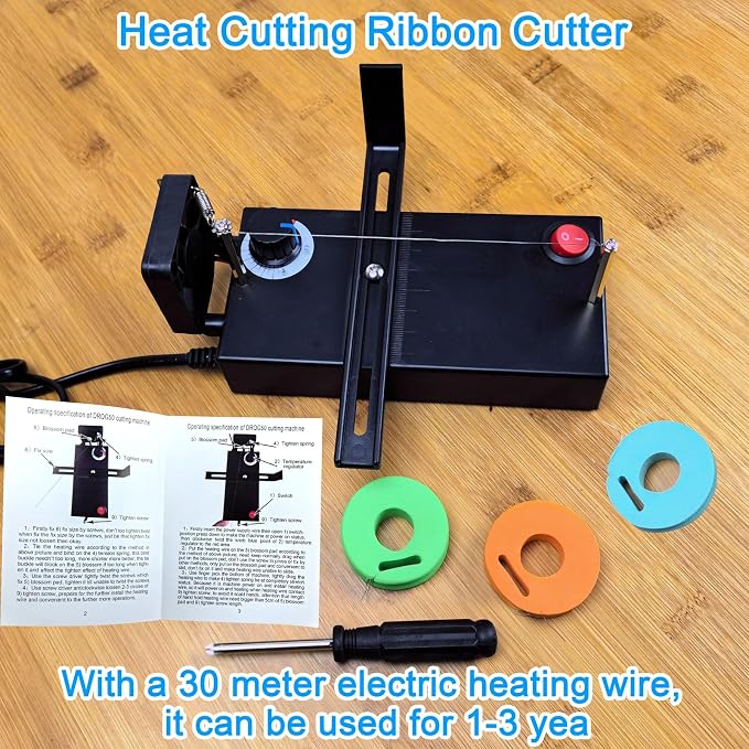 DRQG50-B Heat Cutting Ribbon Cutter, Electric Rope Cutter Thermal Supplies - Image 3