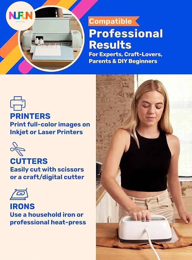 NuFun Activities Printable Iron-on Heat Transfer Paper - Image 4