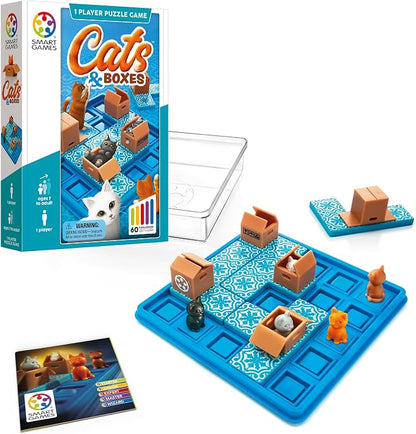 SmartGames Cats & Boxes Travel Game by SmartGames