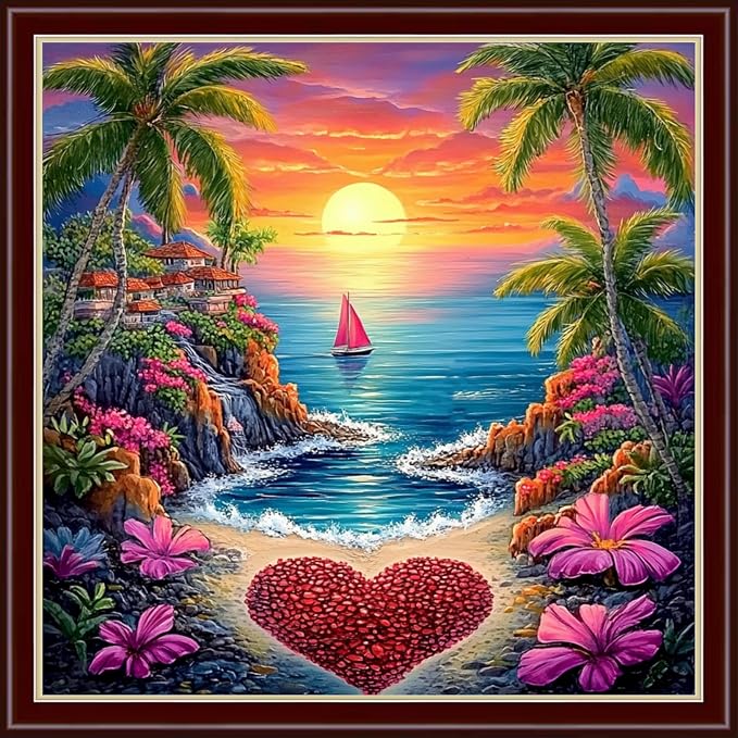 Dimensean Stamped Cross Stitch Kits Full Range of Embroidery Patterns Starter by DimenseanCrossStitchKits