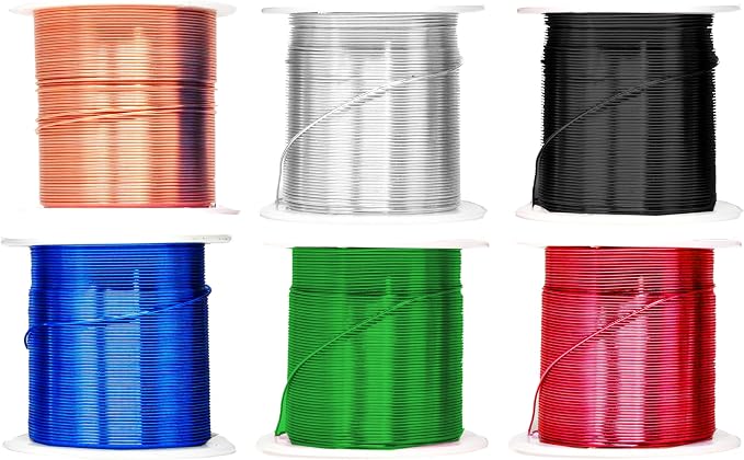 Mandala Crafts 22 Gauge Anodized Aluminum Craft Wire by MandalaCrafts