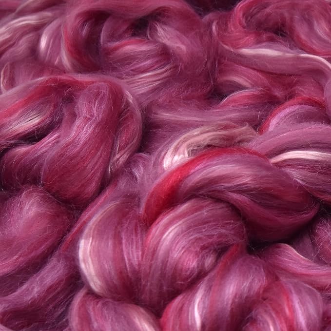 Merino Silk Luxe Tonal Designer Blend. Superfine Merino, Mulberry Silk - Image 5