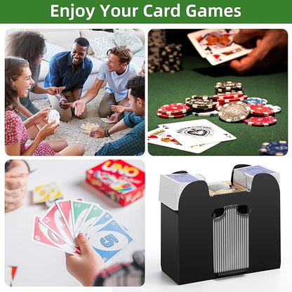 Automatic Card Shuffler 1/2/4/6 Decks, Battery Operated Electric Playing Card - Image 6