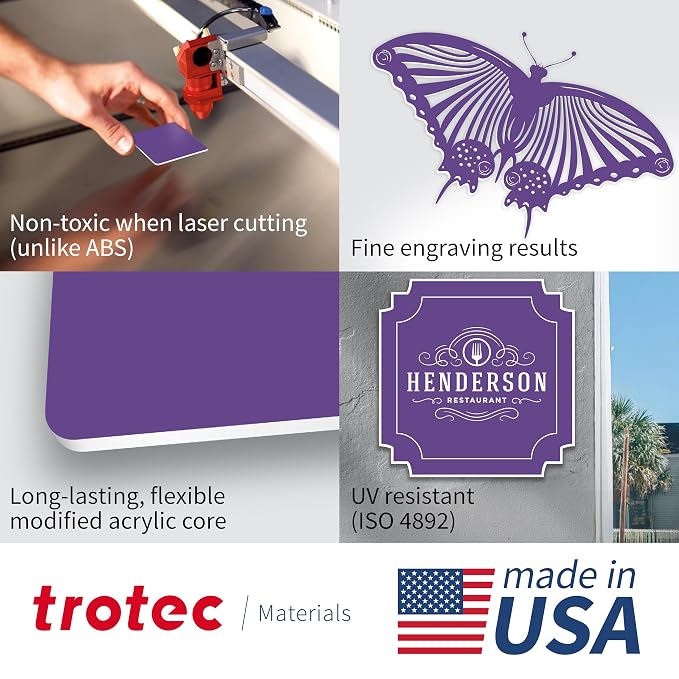 Trotec TroLase | 12"x12"x1/16", Guillotine | Made in USA - Image 3