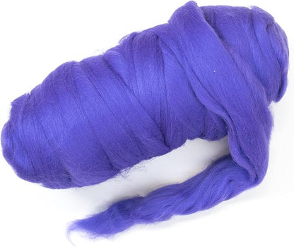 Kondoos Colored Natural Wool roving, 1 lb. Best Wool by Kondoosnaturalfibers