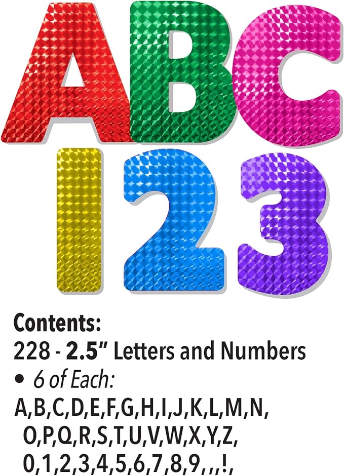 ArtSkills Poster Letters 2.5” Paper Letters - Image 2