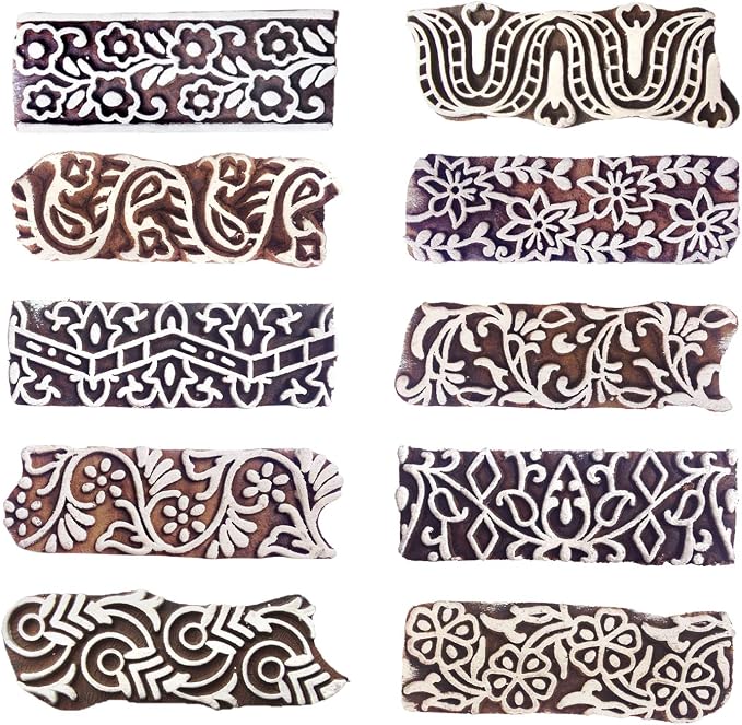 Royal Kraft Border Wooden Printing Stamps by RoyalKraft