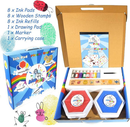 Washable Stamp Pads for Kids Arts and Crafts Jumbo Non-Toxic Ink - Image 2