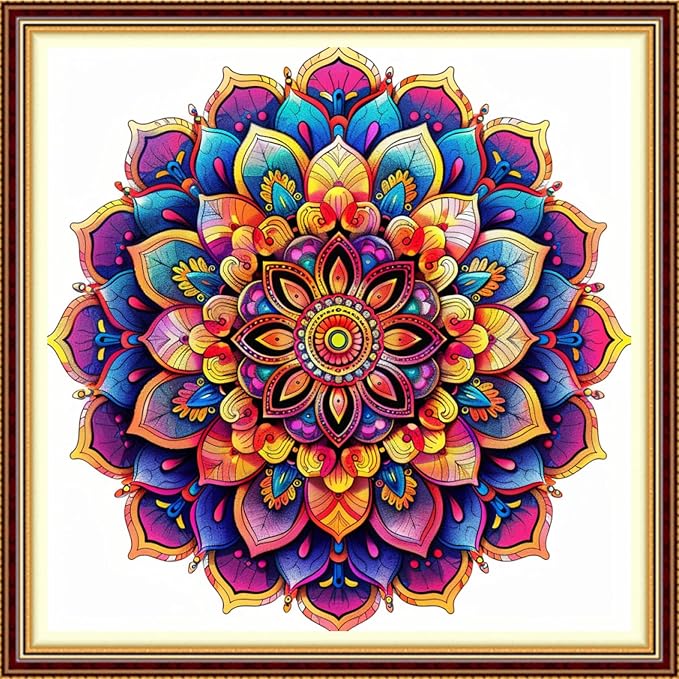 Funchey Stamped Cross Stitch Kits, DIY Cross Stitch Pattern by FuncheyCrossStitchKits